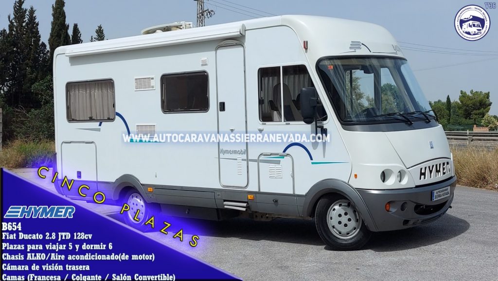 Autocaravana integral HYMER, modelo B654, la mejor marca en Europa y ...