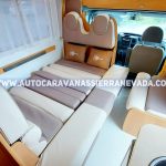 Autocaravana CAPUCHINA CHAUSSON, modelo GENESIS 47. Una de las marcas más valoradas del mercado con grandes acabados de calidad y durabilidad.